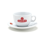 Брандирана чаша с чинийка за капучино на Covim - топ цена само в kafe365.com