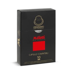 Musetti mio espresso Cremissimo Nespresso Система 10 бр. Кафе капсули